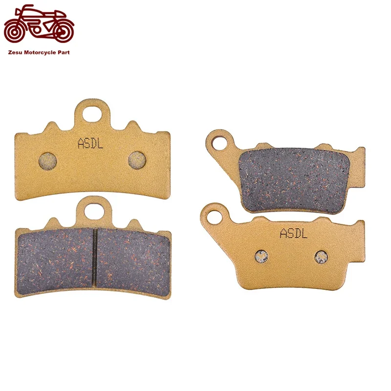 Ceramic Front Rear Brake Pads Kit For KT/M 125 200 250 390 Du/ke 250 390 Adventure RC125 RC200 RC390 Motorcycle accessories