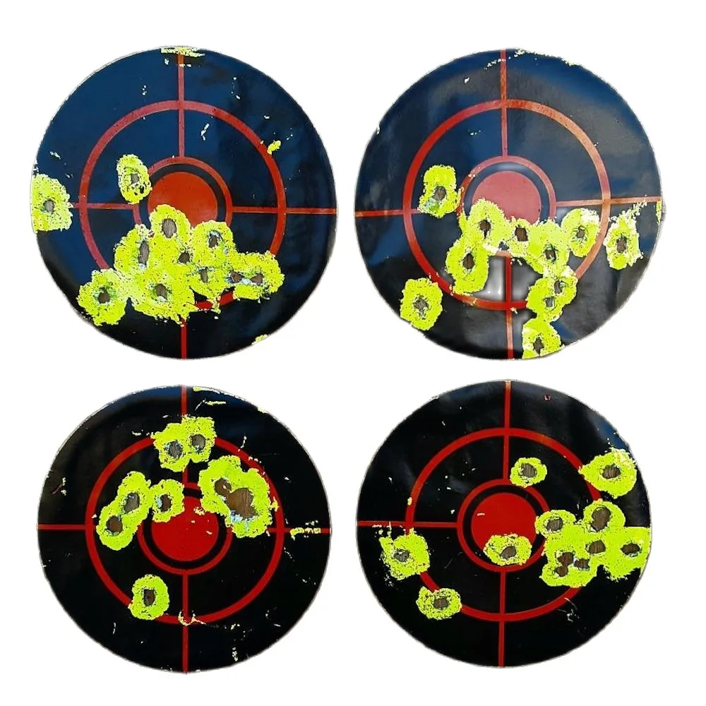 Color-Impact Sticker Alvos com Splatter Splash Effect, Militar Gun Shooting Sport, Outdoor e Indoor, Jogos Familiares, 3 \