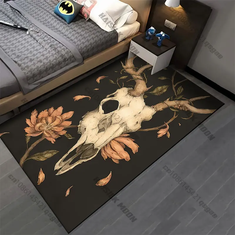 Nature death beauty intertwined balance carpet Yoga living room room decor children's crawling mat doormat area rug