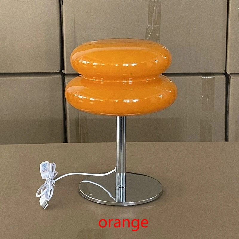 Nordic Table Lamp Interior Lighting Fixture Living Dinner Table Bedroom Bedside Home Decoration Glass Desk Light