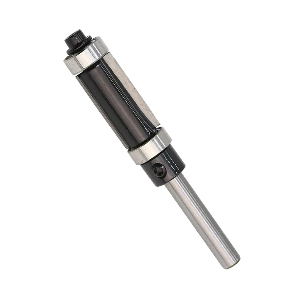 Precision Flush Trim Cutter Carbide Router Bit Woodworking Tool Straight Flute Bit for Edge Finishing Tasks