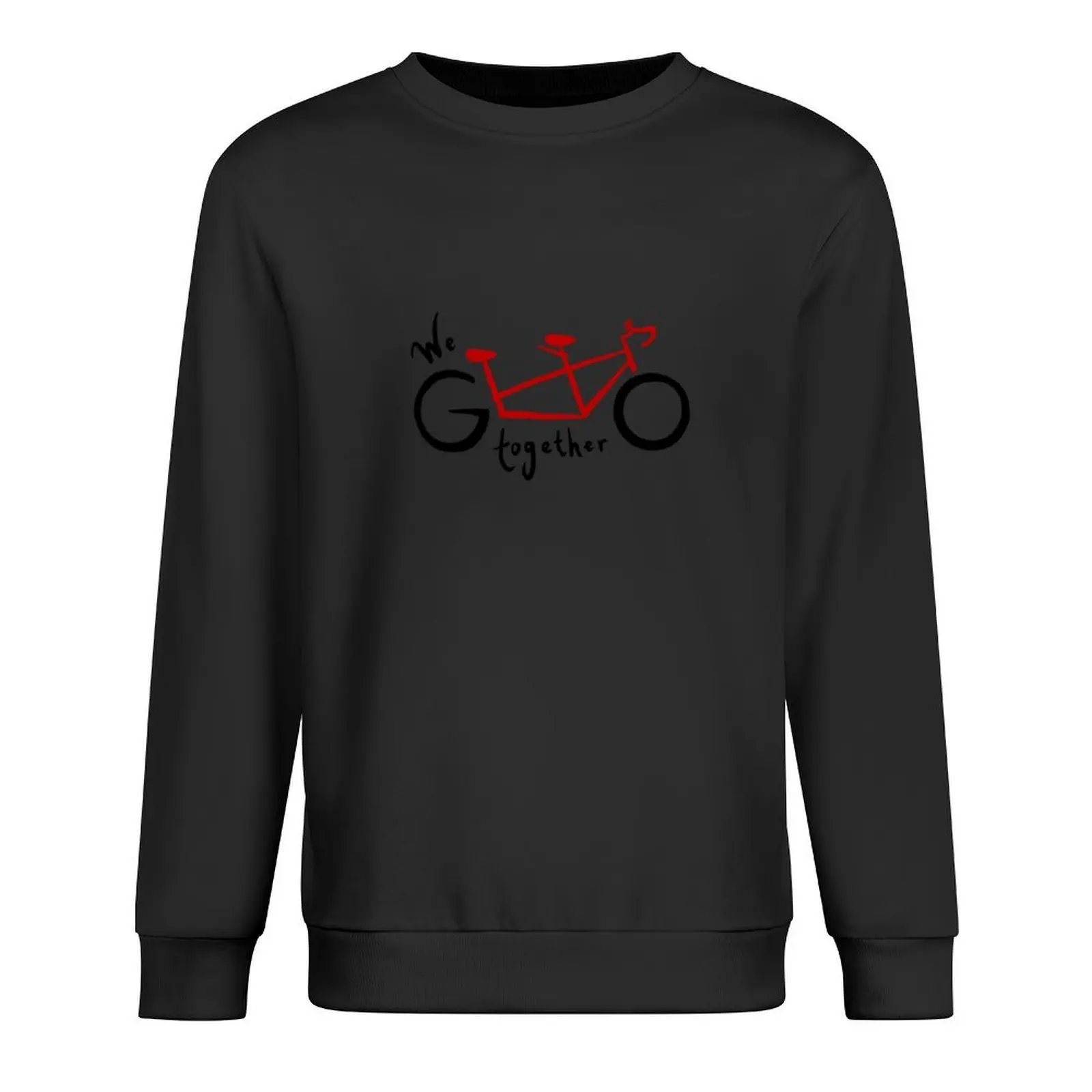 

We go together - red Pullover graphic t shirts men men's sweat-shirt men wear autumn jacket men pullover