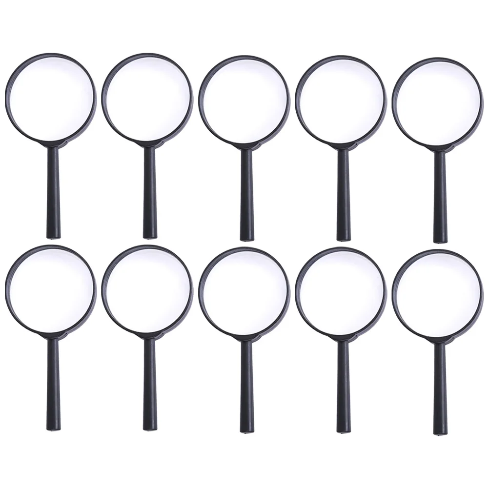 

18Pcs Kids Handheld Magnifier Lightweight Substantial Grip for Natural Exploration and Learning Elderly Reading Aid