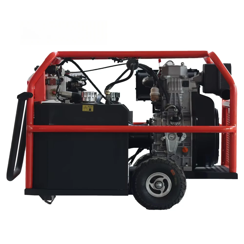 Portable Die sel Engine Driven Hydraulic Power Pack HYP18