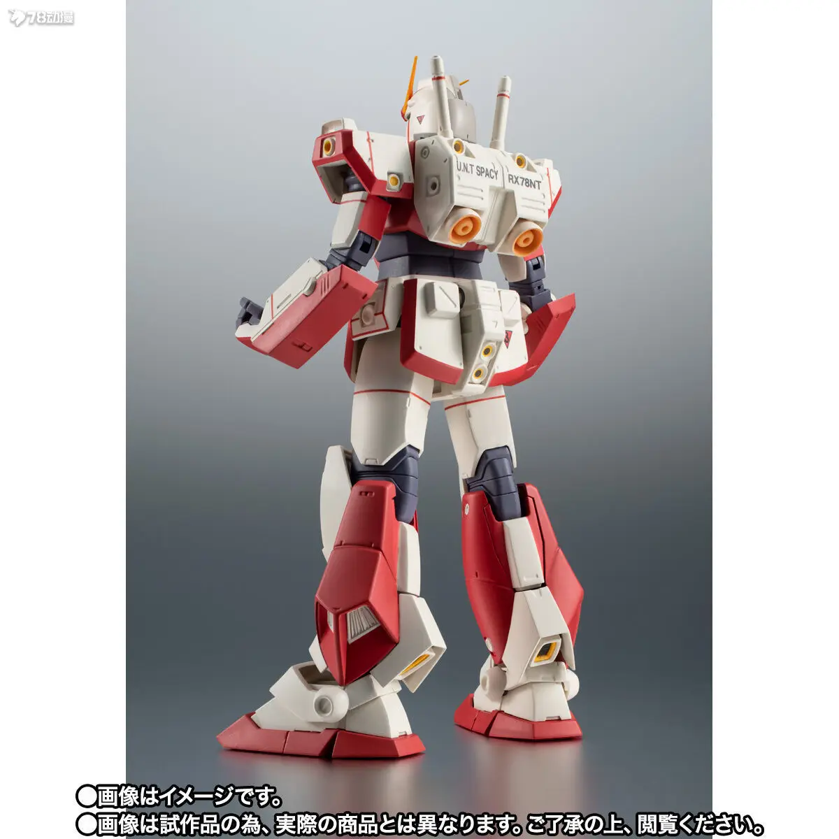 반다이 오리지널 ROBOT Soul 한정판 RX-78NT-1 건담 NT-1 체험판 Ver. 애니메이션. 애니메이션 모바일 인형 모델 장난감