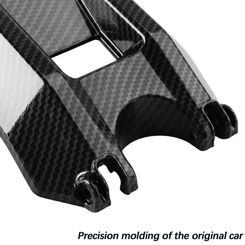 37JE Resilient Motor Guard Cover In Black Carbon Finish For Dirt Bikes