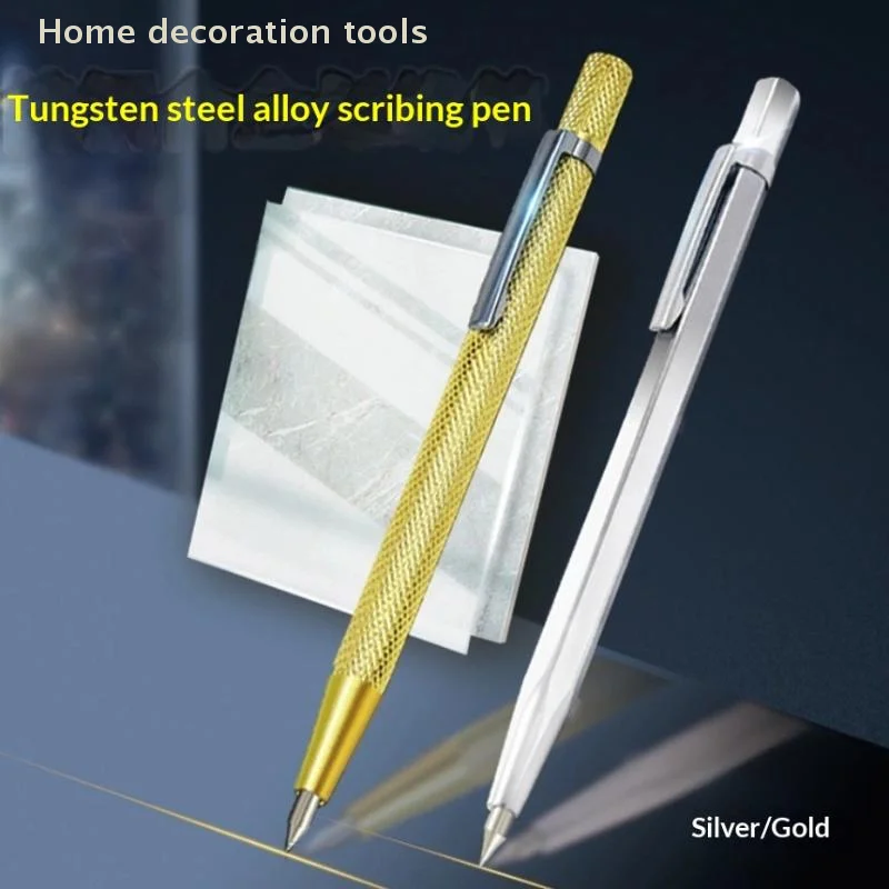 

Steel Alloy Tungsten Tip Carbide Marker, Ideal Engraving Tool for Glass, Ceramic, Metal and Wood