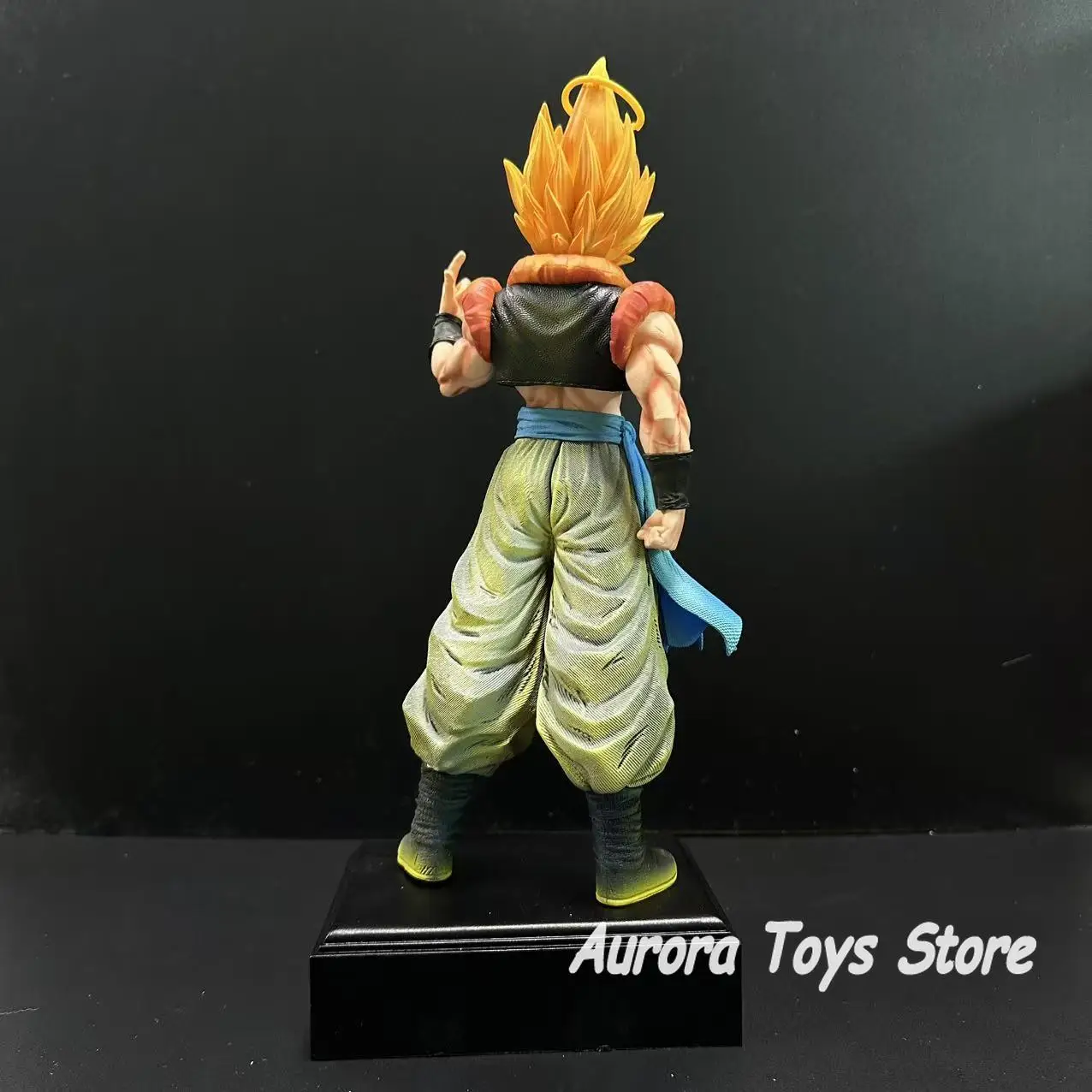 32cm 애니메이션 드래곤 볼 Z 피규어 고게타 액션 피규어 클래식 스타일링 PVC 모델 동상 어린이 장난감 선물용