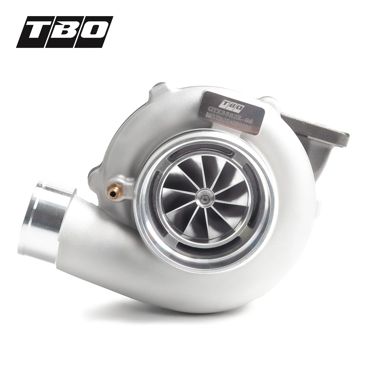 New TBO GTX3582R-66 Billet Compressor Wheel A/R. 82 V Belt T3 Ball Bearing Universal Turbo Racing Gt35 Turbine Gt3582