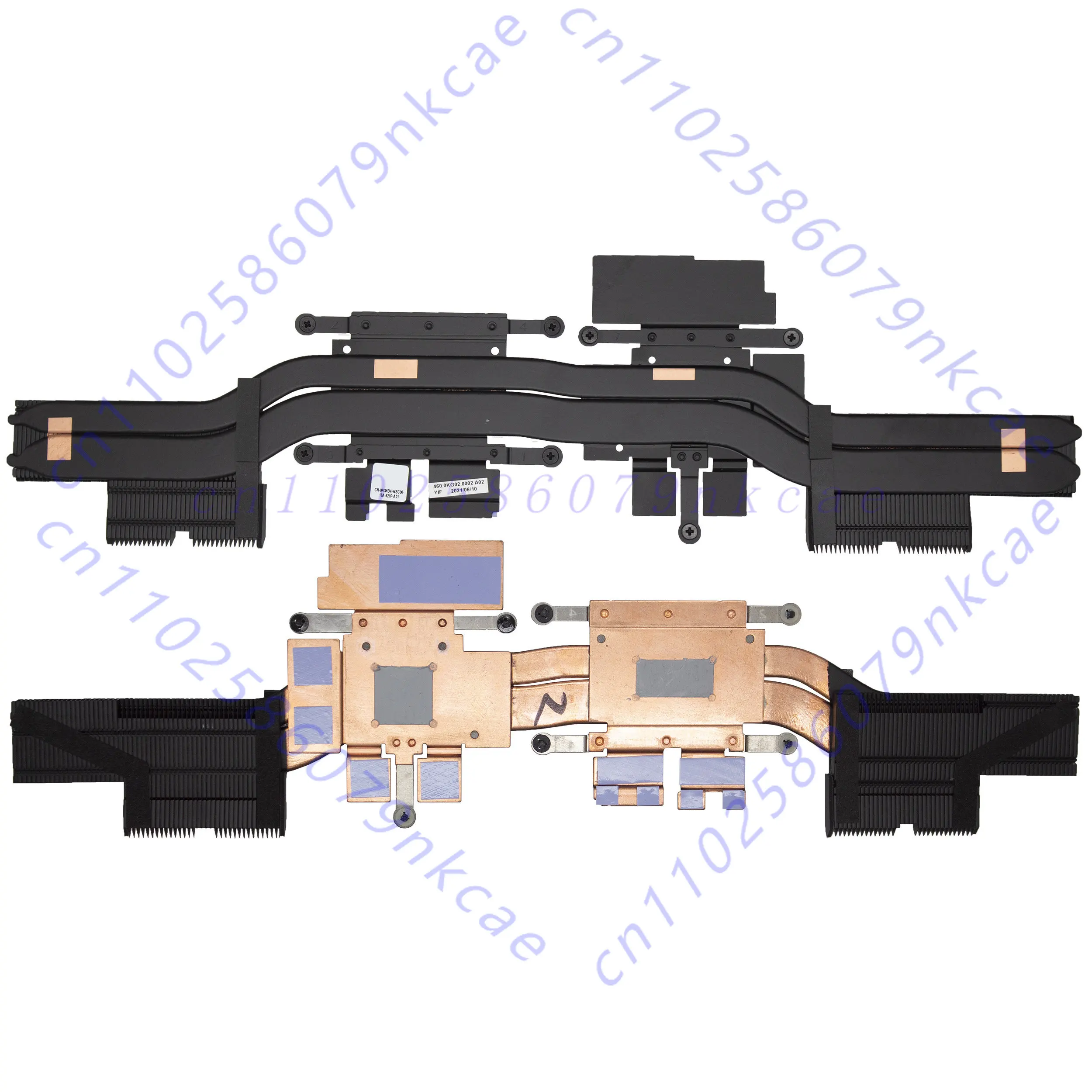 for DELL Inspiron achievement 7500 V7501 Heatsink Copper Tube 0N3ND4