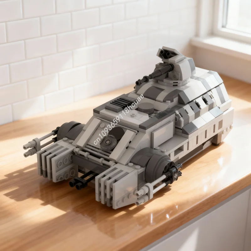 

517pcs MOC TX GAVhC Heavy Carrier Star Battle Model Building Blocks Architecture Christmas Gift Education Toy Brick Birthday