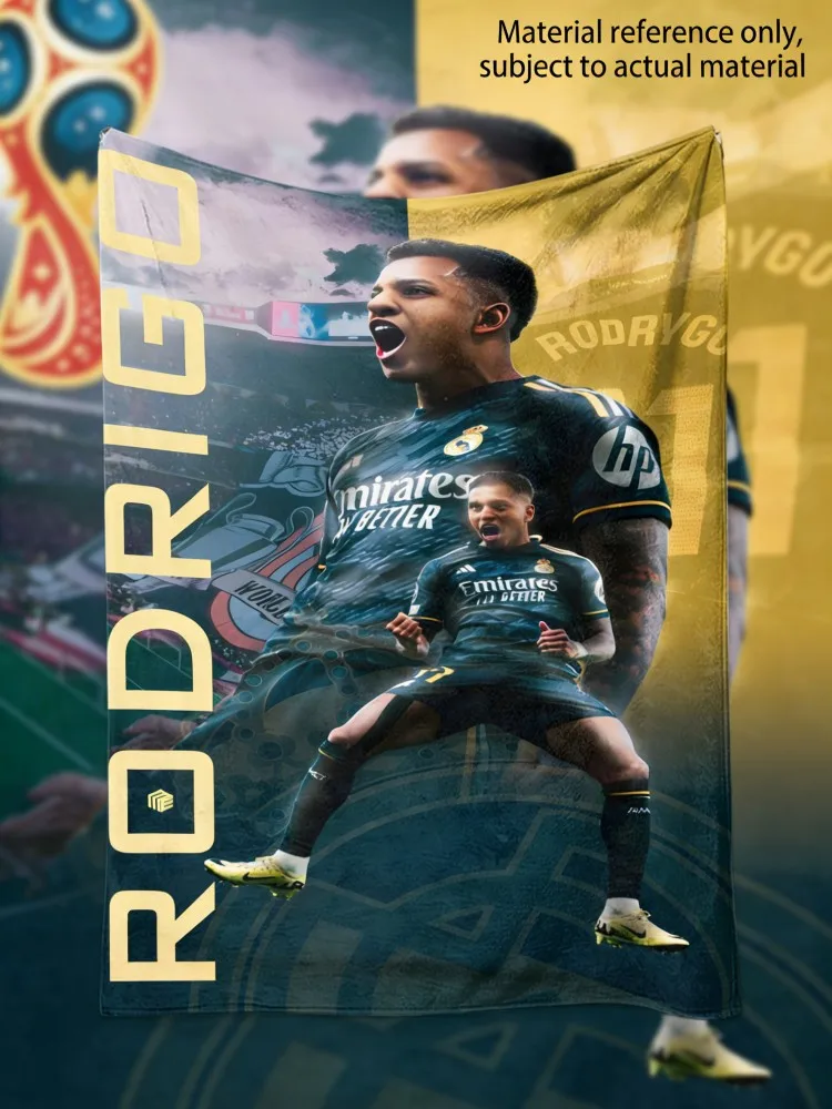 

Гобелен с изображением футбольной звезды Лионеля Месси, настенное украшение, мягкое фланнелевое одеяло, декор для комнаты футбольных фанатов