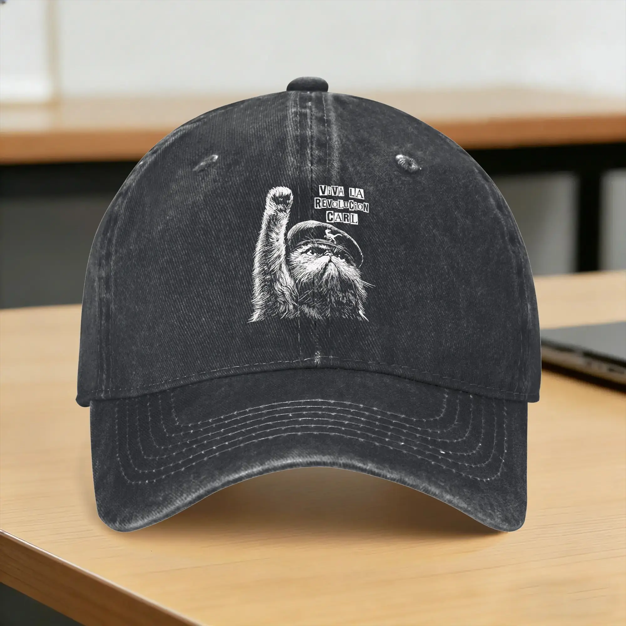 Baseball Cap Viva La Revolucion Carl Dungeon Crawler Carl Spring Stylish Hip Hop Hats  Men Adult Dropshipping Baseball Caps