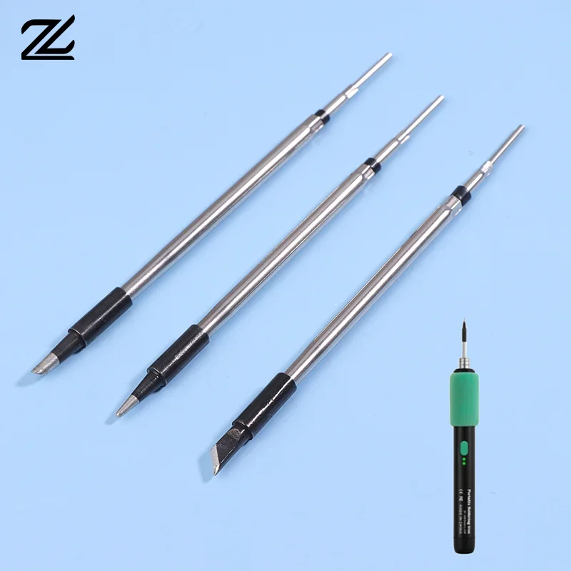 

Ceramic Heating Core Soldering Iron Tip Blade Tip Horseshoe Tip Round Pointed Stainless Steel Soldering Iron Tool Accessories