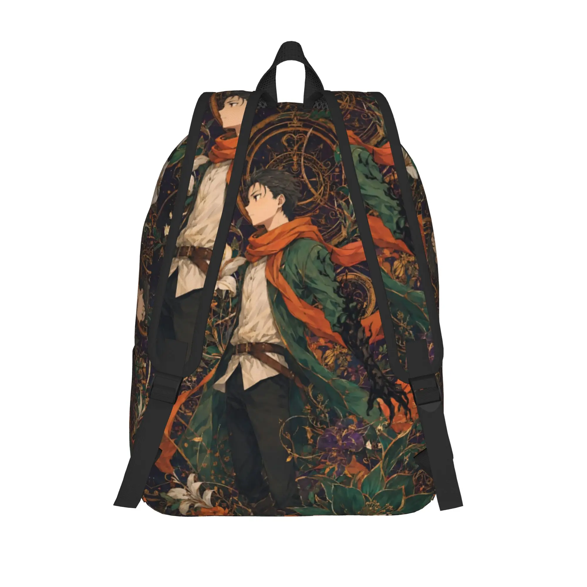 Fashion Re ZERO Anime Backpack  Mochilas High Street For School Zipper Closure Rucksack