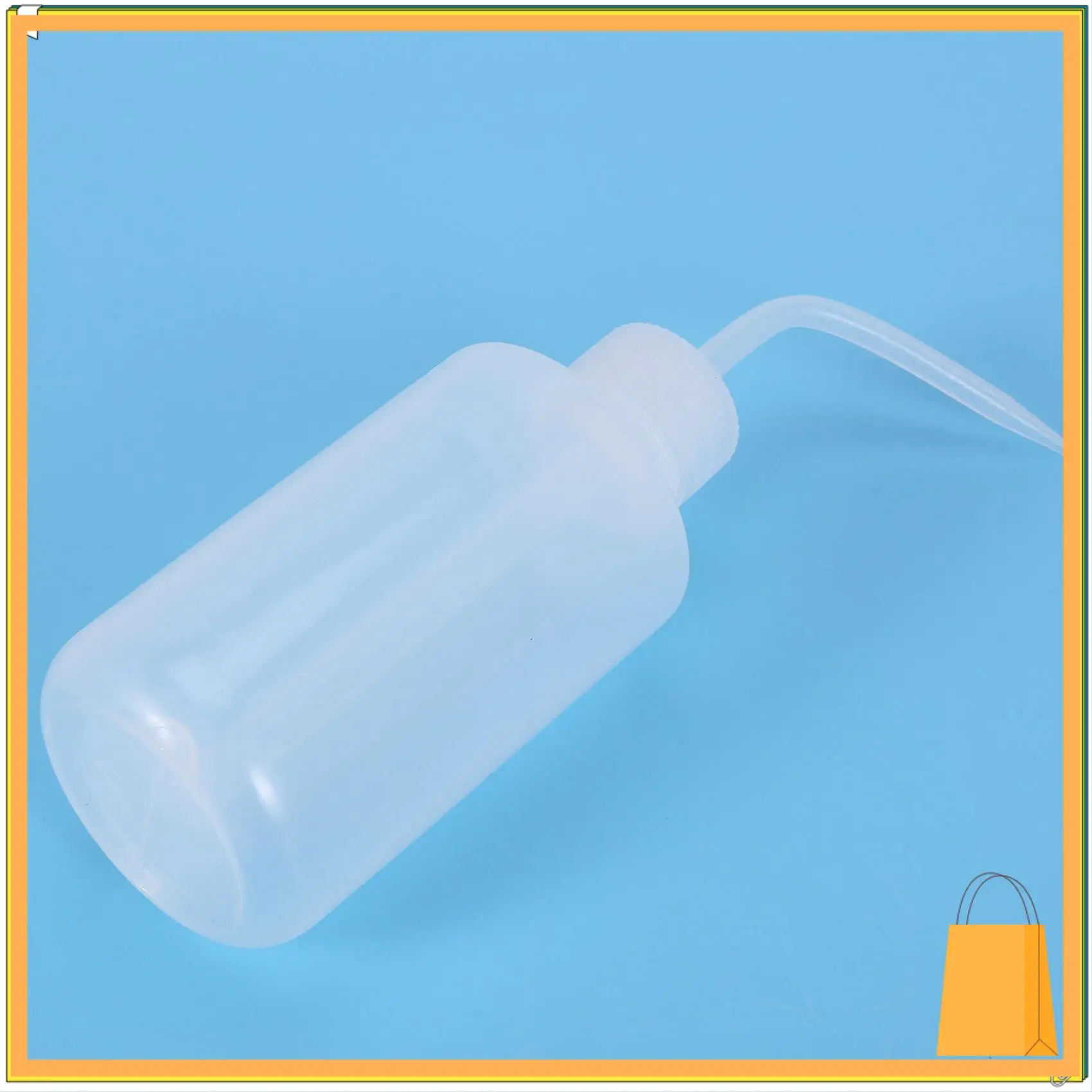 L52A-3X 250ML 8OZ capacité tatouage lavage clair blanc plastique vert savon bouteille à presser