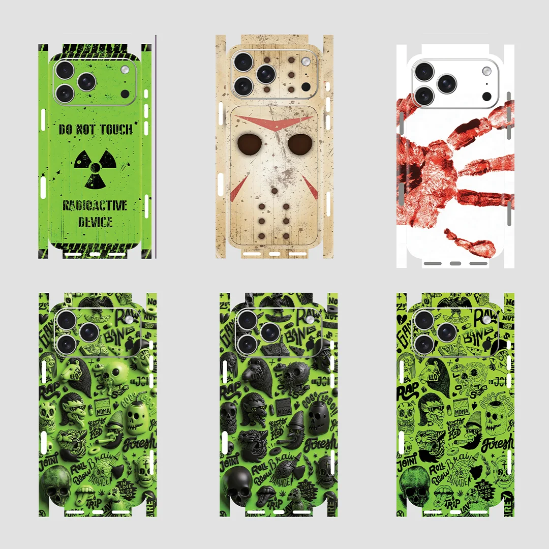 

OSCAR Skin For Apple iPhone 17 Air iPhone17 Pro Max Full body Back Cover Decal Skin 3D Cut Rear Protective Sticker Film