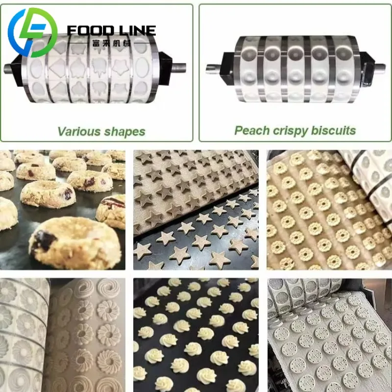 Maschine zum Formen von Lebensmitteln, Keksformmaschine, hochwertige Maschine zum Formen von knusprigen Keks aus Walnusskeksen