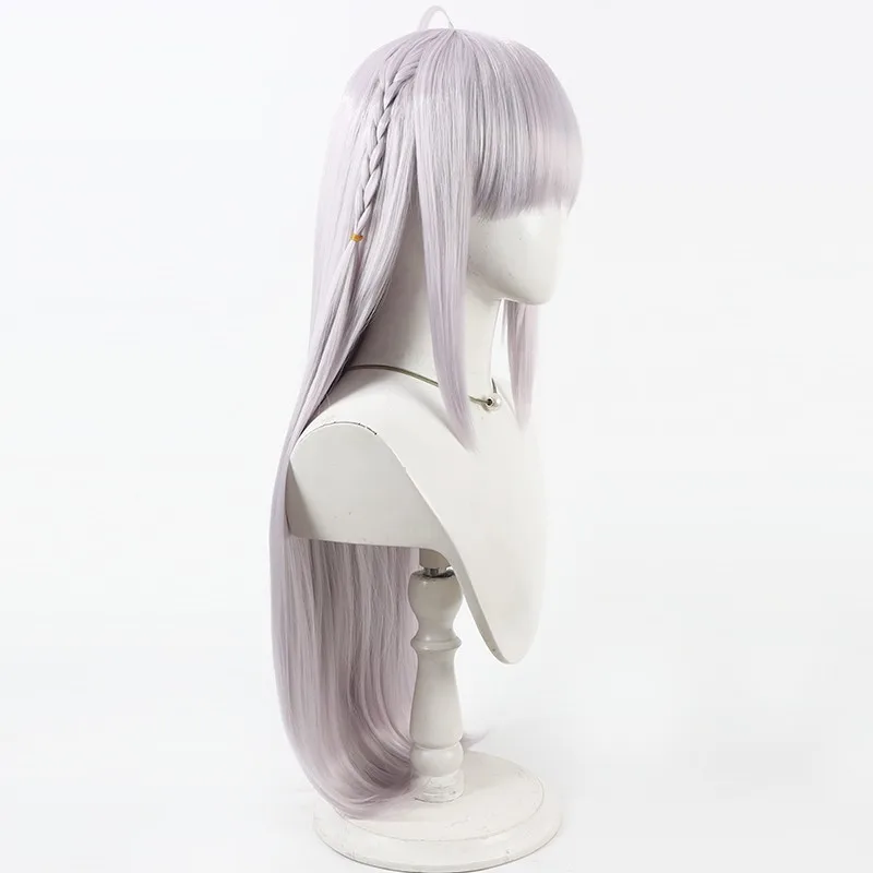 Mignon The Lily of True Love is Stained Red Honjo Manami Cosplay Perücke Hellviolett Simulierte Kopfhaut Lose