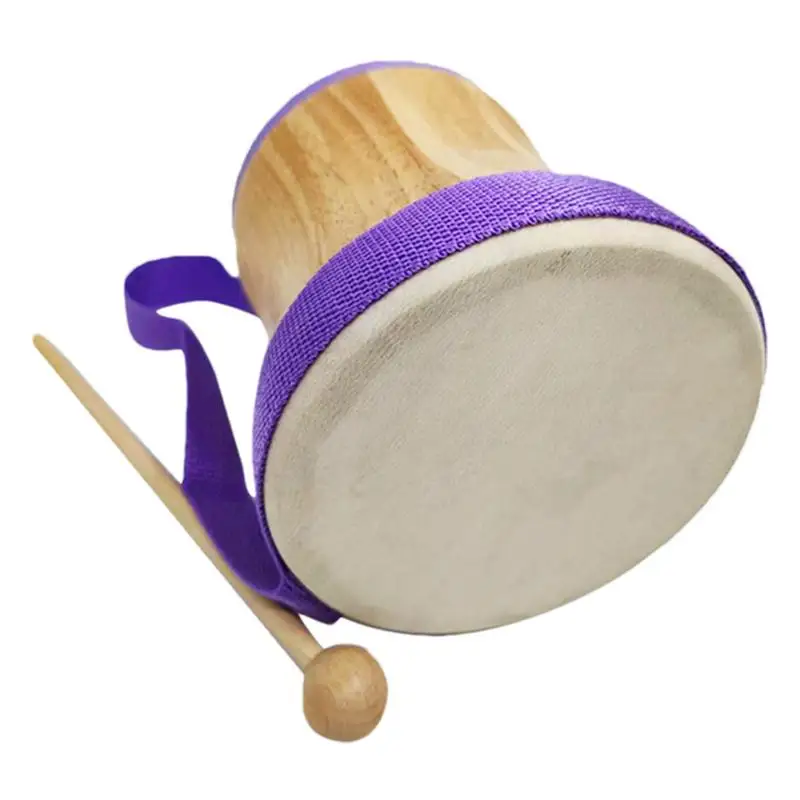 

Musical Hand Drum Percussion Instrument Music Drum With Drum Stick Portable Hand Drum Music Toy For Adults And Children Stage