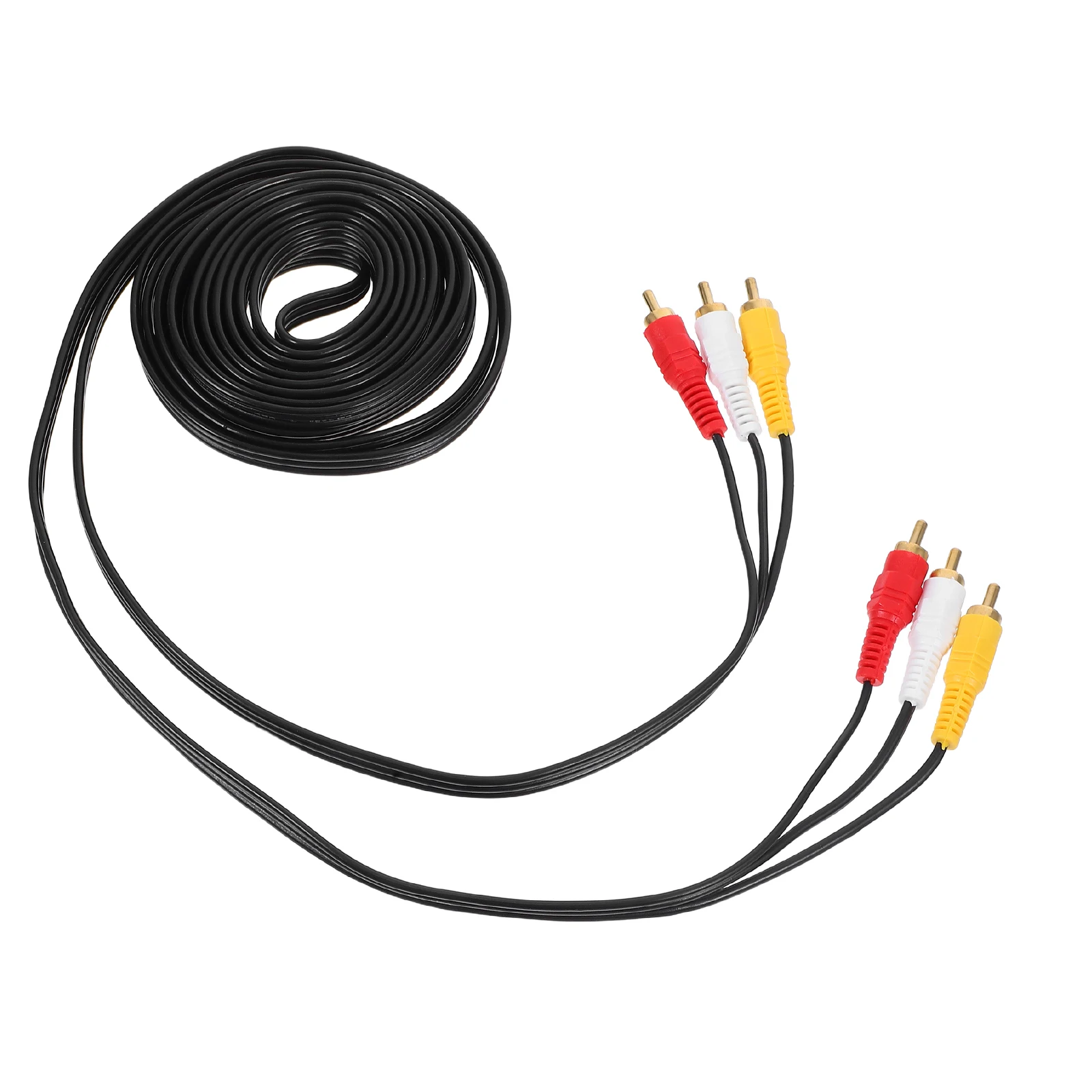 

Audio Video Cable Male To Female Rca Copper Steel Core Durable Signal Transmission Cable For Dvd Player Multi Device