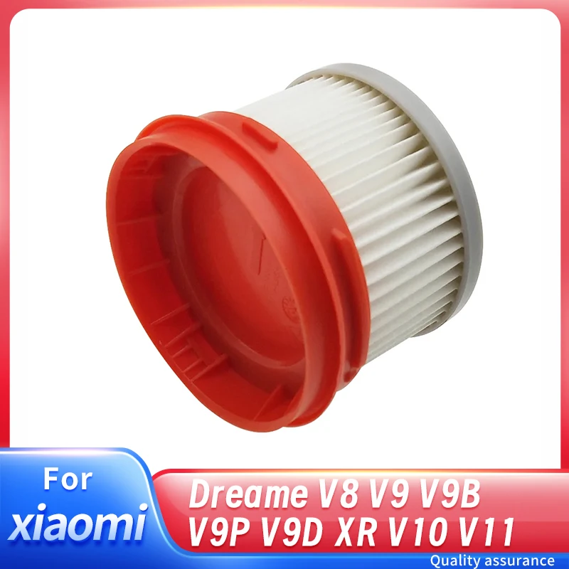 HEPA Filter For Xiaomi Dreame V8 V9 V9B V9P V9D XR V10 V11 Wireless Handheld Vacuum Cleaner Parts Dust Filter Replacement Filter