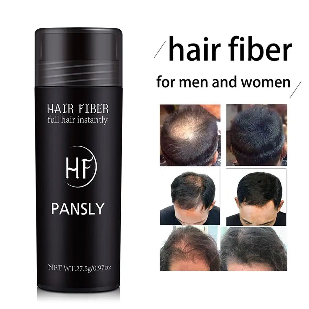 27.5g Hair Fibers Regrowth Powders Keratin Applicator Hair Building Refill Bag Bald Extension Powder For Men I1C7