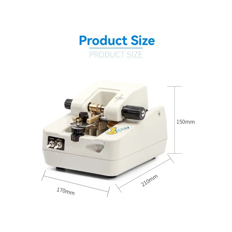 2025 Slotting Machine for Eyeglass Lenses, Automatic Slotting Machine for Eyeglass Drawing Machine Half Frame Eyeglass Lenses