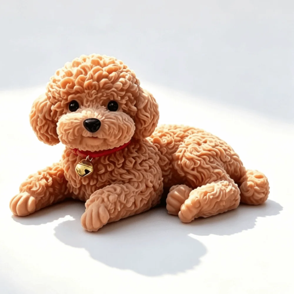 Silicone Dog Dog Squishy Slow Rebound Skin Friendly Car Dashboard Decor New Simulation Pet Squeezable Ornament