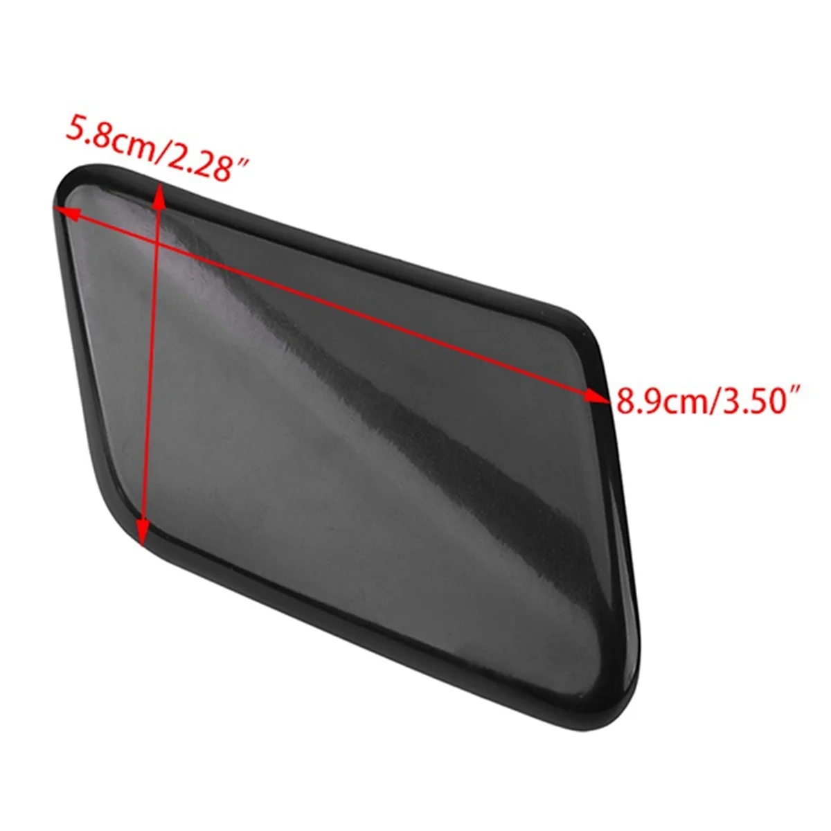 Tampa do bocal da lâmpada de luz principal, Bico da barra frontal, Tampa da guarnição do motor, Tampa de limpeza para Volvo C30 2008-2010, 39876479, 39876478