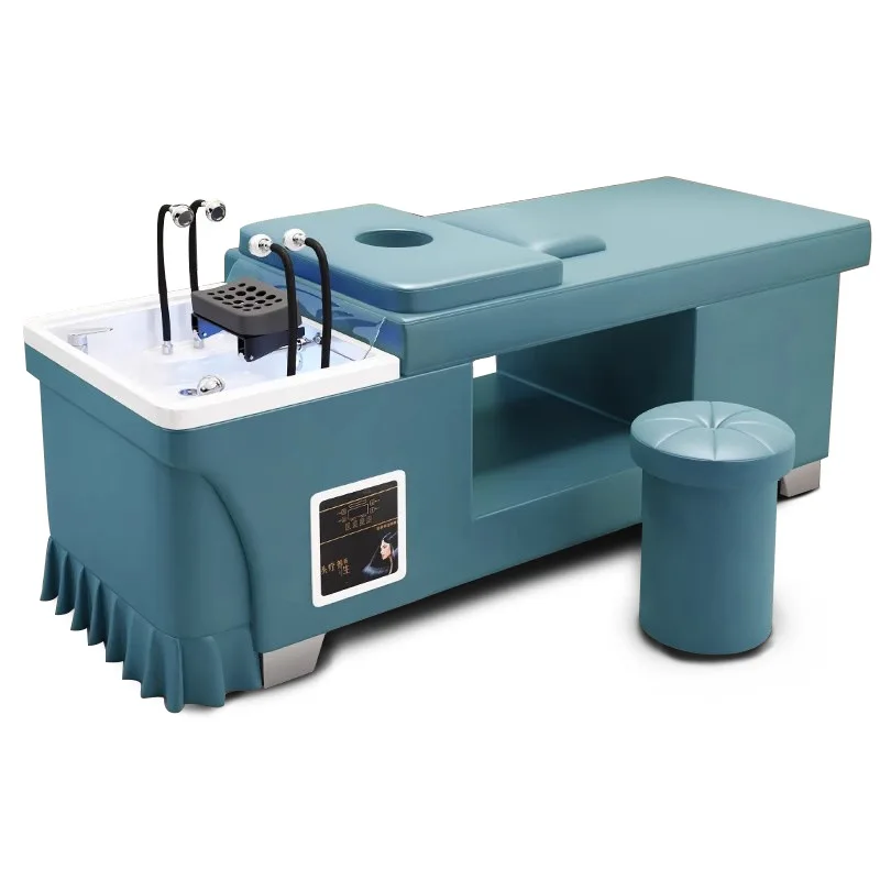 

Тайская кровать с шампунем для лечения волос, полностью лежащая парикмахерская, специальная циркуляция воды с постоянной температурой