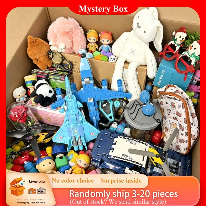 

Mystery Box with Unpredictable Surprises & Random Goods - High Value Adventure Unboxing Gift