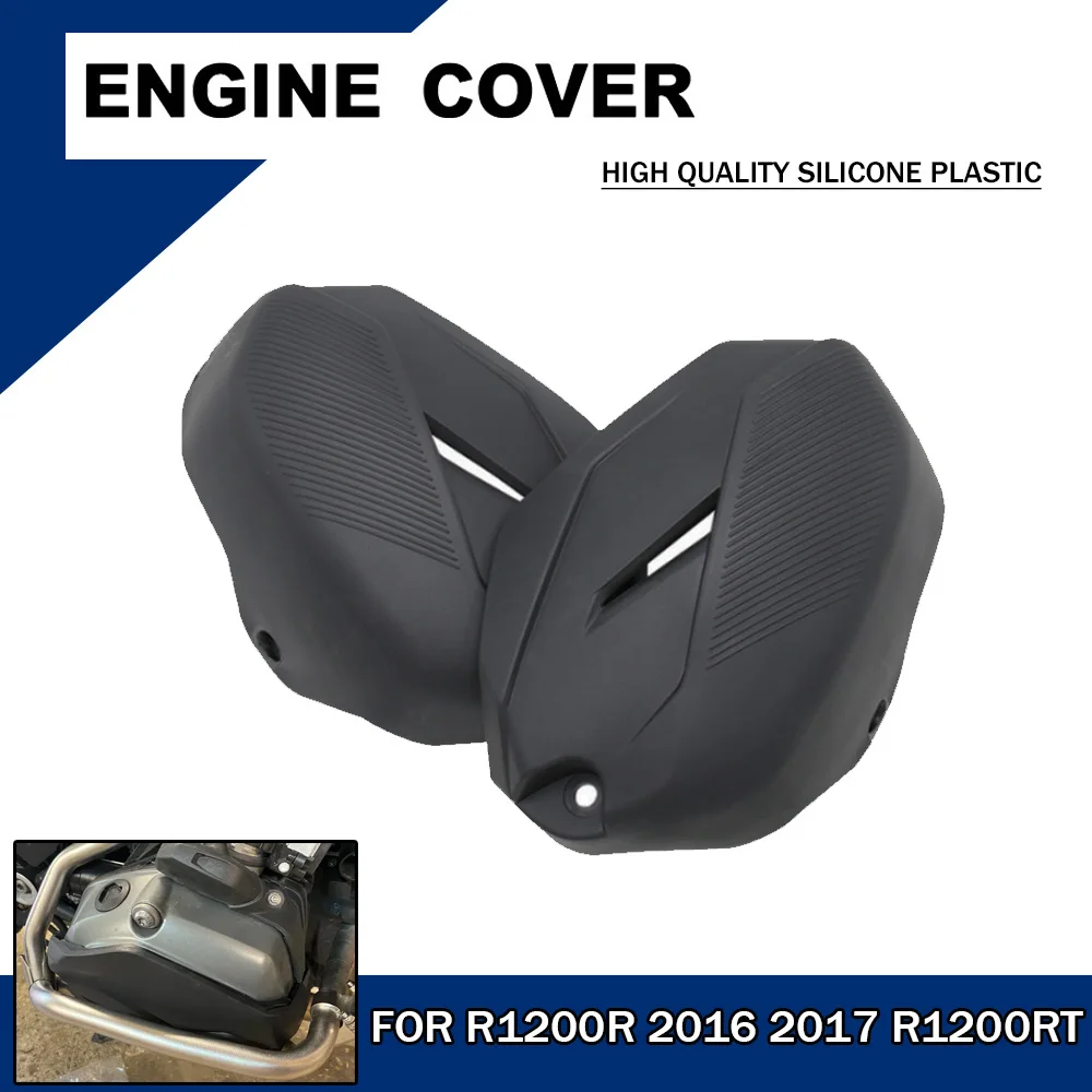 For BMW R1200 R RT Motorcycle Cylinder Head Guards Engine Falling Valve Protect Cover For R1200GS ADV 2014-2017 Fall Protection