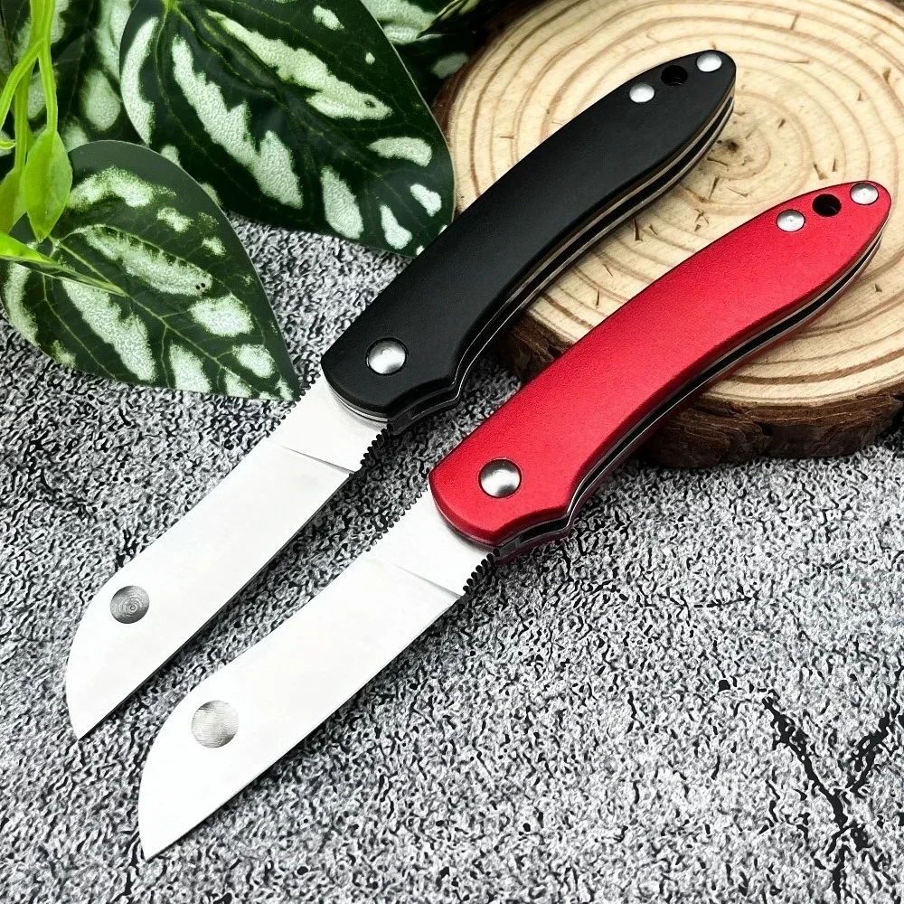 Outdoor High-quality Jungle Multi-functional Folding Knife Daily Convenient Camping Fishing Knife 440C Blade Nylon Fiber Handle