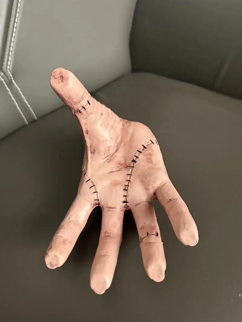 Wednesday Thing Hand From Addams Family Ornament Resin Figurine Home Decor Desktop Crafts Sculpture Decoration Halloween Toys
