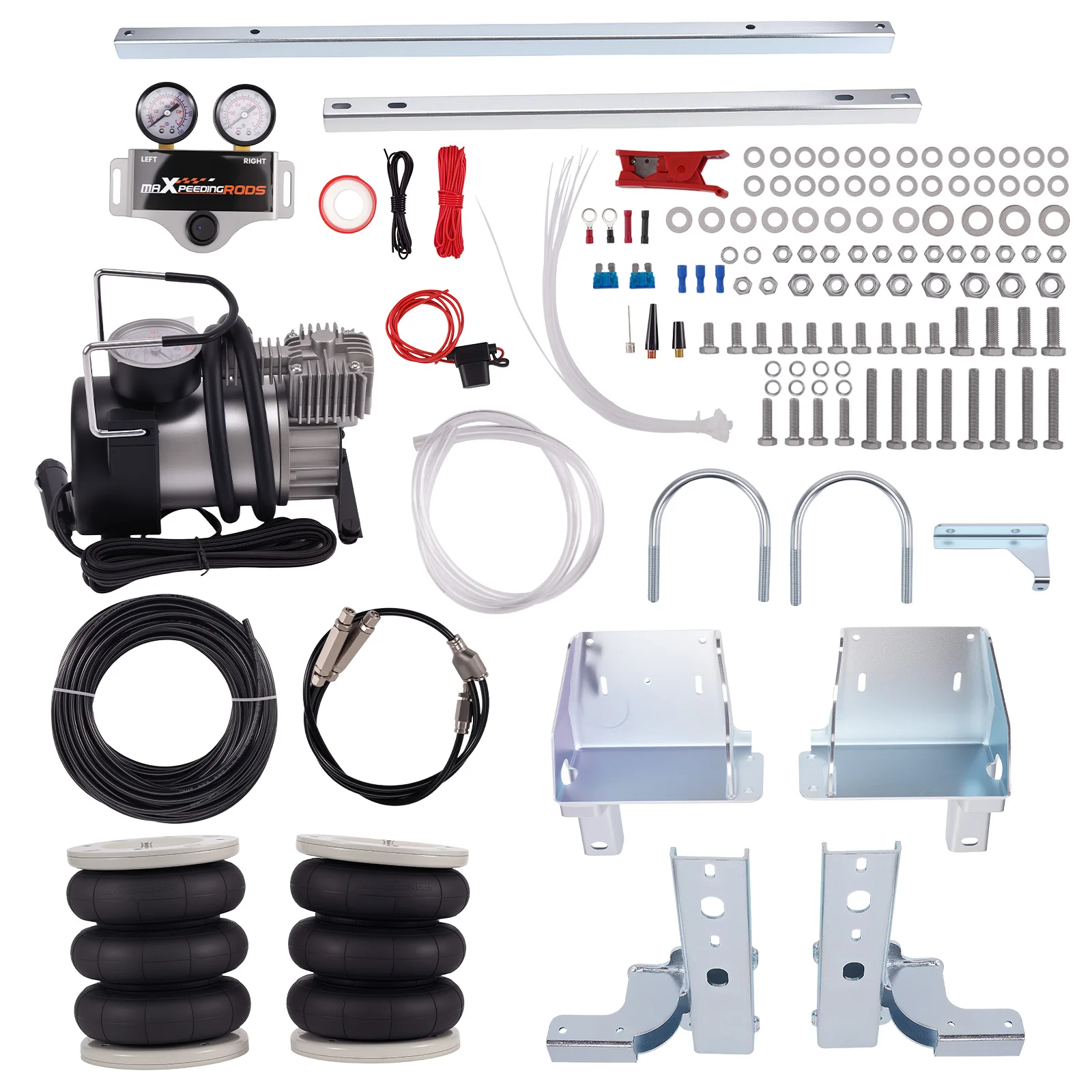 

Комплект пневмоподвески с двойным манометром для Iveco Daily 35C 55C 1999 года выпуска и новее, задний, 7800 кг