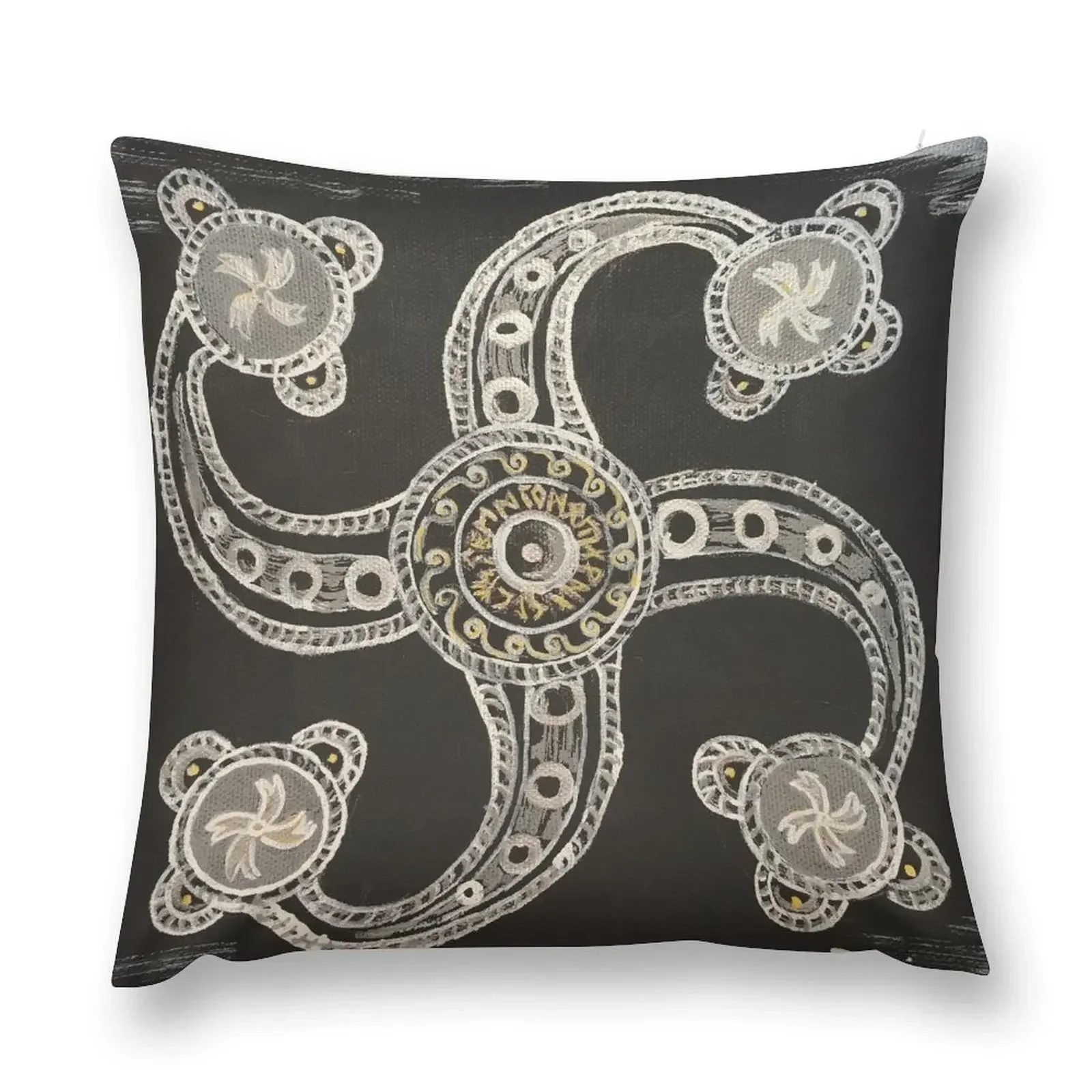 Dacian Swastika Throw Pillow luxury sofa pillows Sofa Pillow Cover Cushion Cover For Sofa Cushion Covers For Living Room pillow