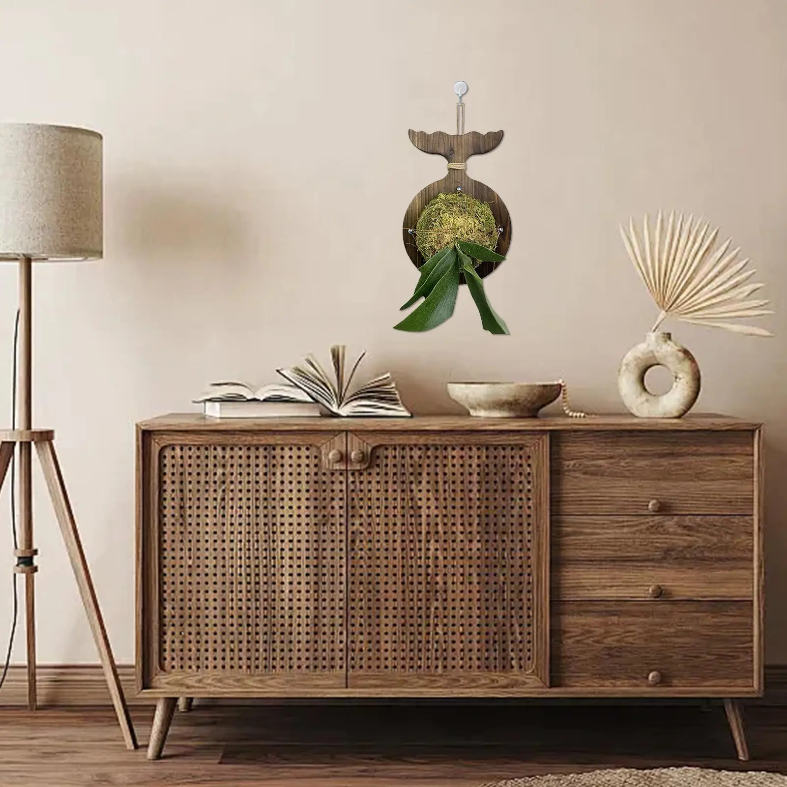 

Staghorn Wall Mount Staghorn Holder Wall Planting Board Space Saving Garden Home Decor For Dorm Bedroom Offices Porch Balcony