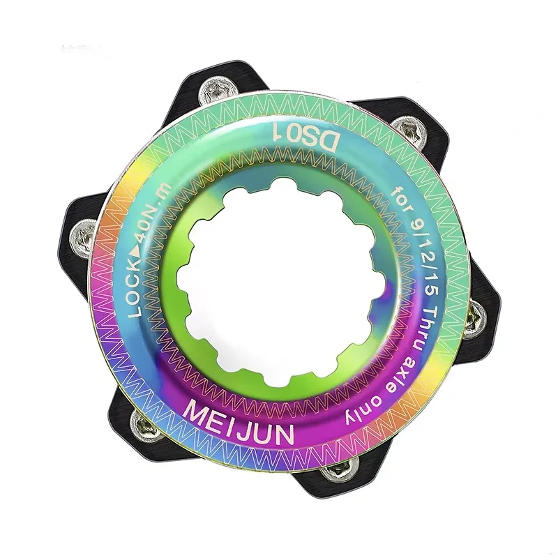 Fahrrad Center Lock Zu 6 Bolzen Rotor Lock Ring Adapter Rennrad Bremsscheibe Schloss Abdeckung Ring Konverter Für Shimano CN – Detail 7