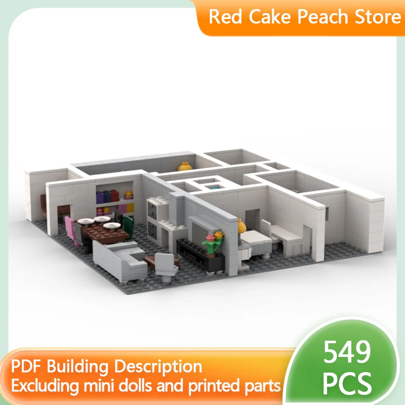 

Конструктор City Street View: Модульный набор «Большая квартира» из строительных блоков, развивающая игрушка для детей, подарок на праздник