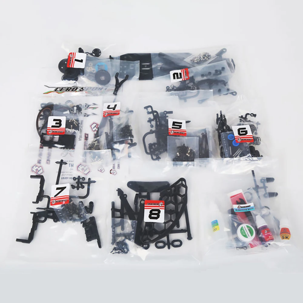 3RACING CERO SPORT 64/55 KIT 1/10 RC Electric Remote Control Model