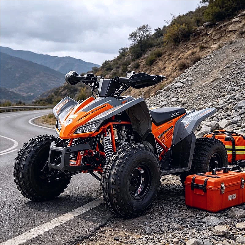 Off Road Beach Buggy 250cc 4x4 Utility Vehicle Front Rear Storage Racks For Farm Ranch Hunting Customized