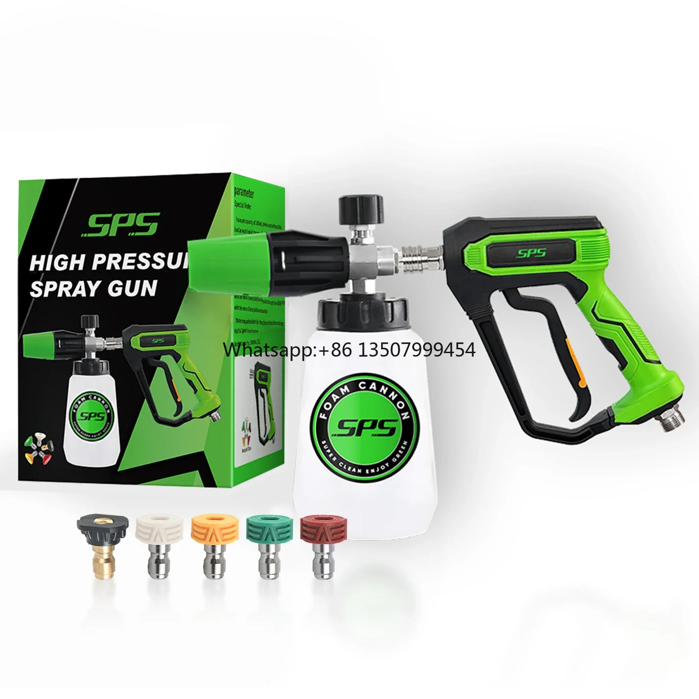 

Factory Direct 4000PSI Portable Hand High Pressure Cleaning Car Washer Water Spray Foam Cannon Gun Kit for Car Washing