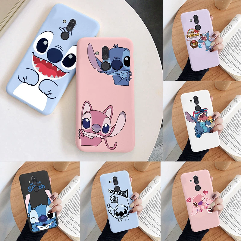 For Huawei Mate 20 Pro Mate20 Lite Case Stitch Cartoon Funny Cover Soft Silicone Protective Cover Fundas For Huawei Mate 20 Pro