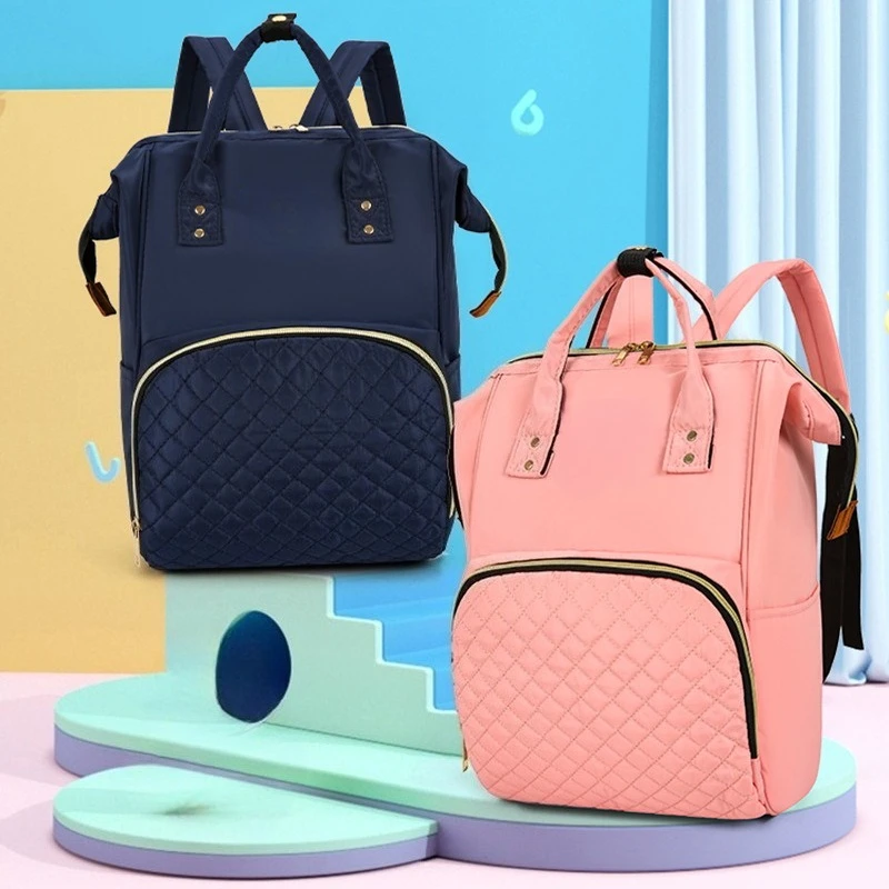 Mommy Bag Hand-held Backpack Large Capacity Multifunctional Travel Backpack Mother and Baby Bag