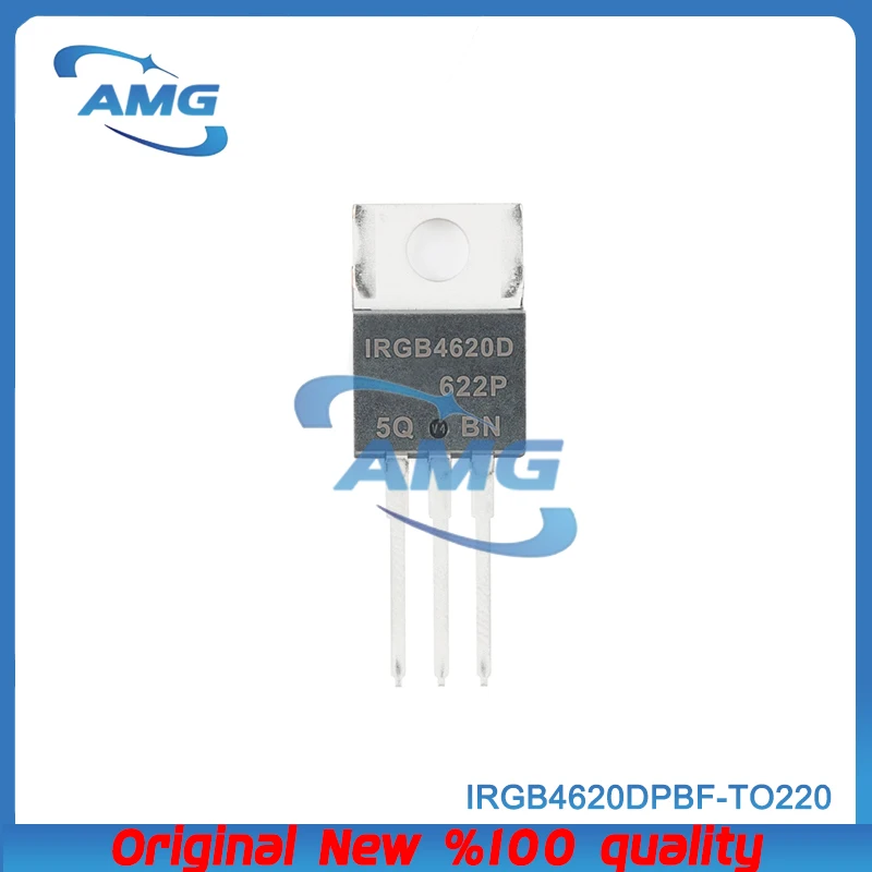 5PCS IRGB4620DPBF transistor TO220 Silkscreen IRGB4620D 600V 32A 140W MOS tube
