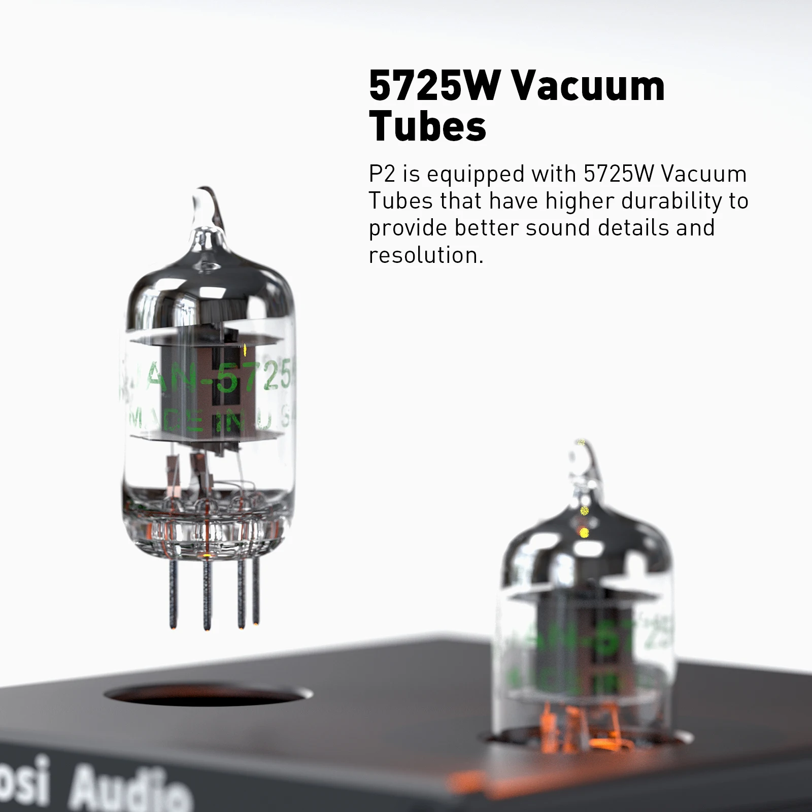 Fosi Audio P2 amplificateur de casque Portable intégré ampli à Tube sous vide Mini Audio stéréo HiFi avec faible bruit de terre pour casque