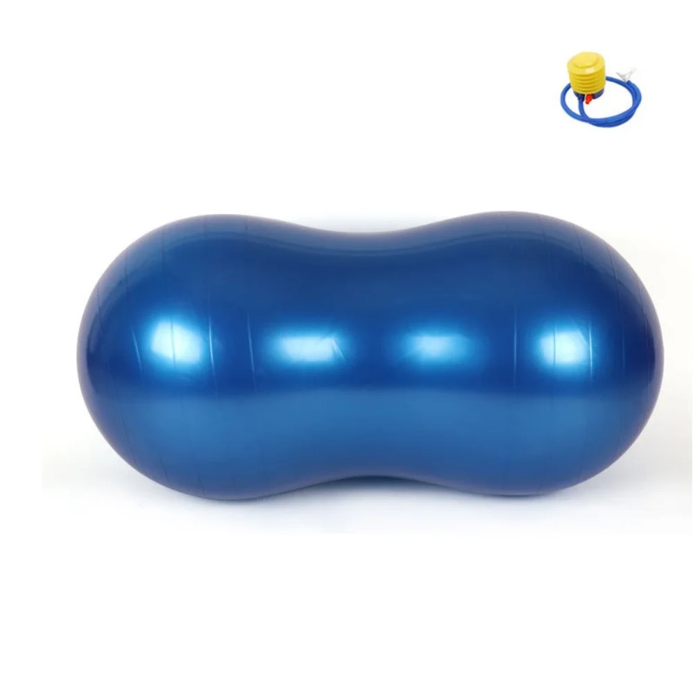 

Multi-Function Anti-Burst Peanut Ball Thickened Inflatable Pilates Yoga Ball With Pump Adult Fitness Accessories