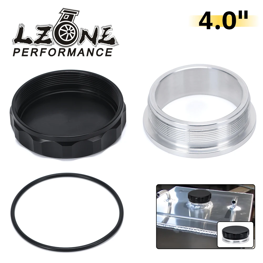 알루미늄 합금 용접 빌렛 필러 넥 및 캡 오일 연료 물 탱크, 1.5 