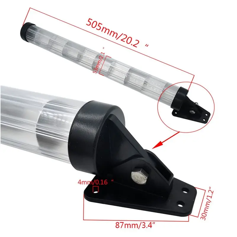 قابل للتعديل قاعدة المراكب الشراعية الرادار عاكس إشارة أنبوب البحرية الرادار عاكس الملحقات البحرية